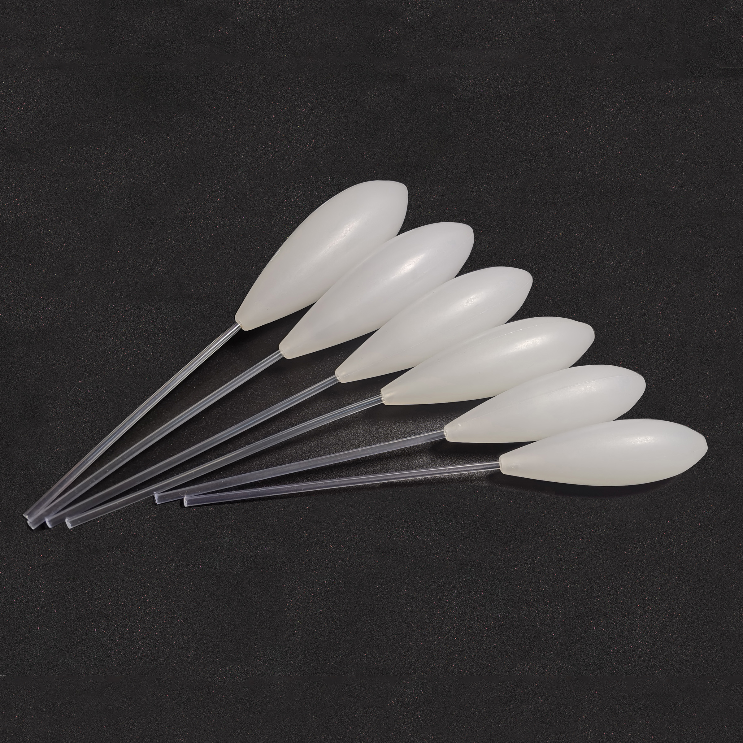 Acrylic Fishing Float Transparent Sinkend Type Casting Bobbers Clear Bombarda Sinking Fly Fishing Spinning Floats Pesca 5-50g