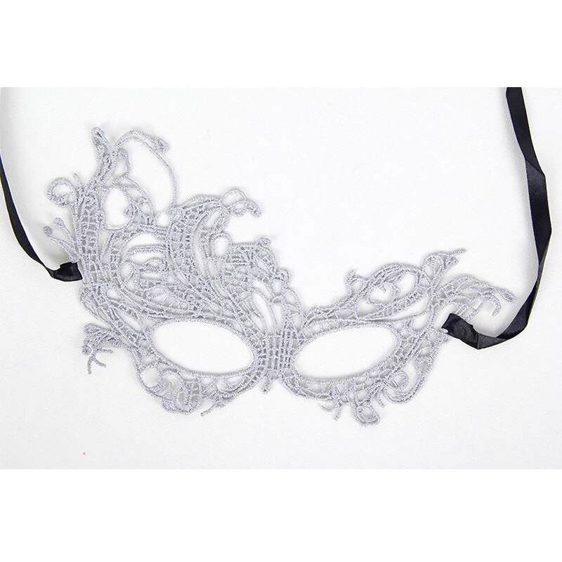 5 delar /parti halloween cosplay och fest spets ögonmask sexig lady cutout ögonmask för maskerad fest fancy dress costume: C806782