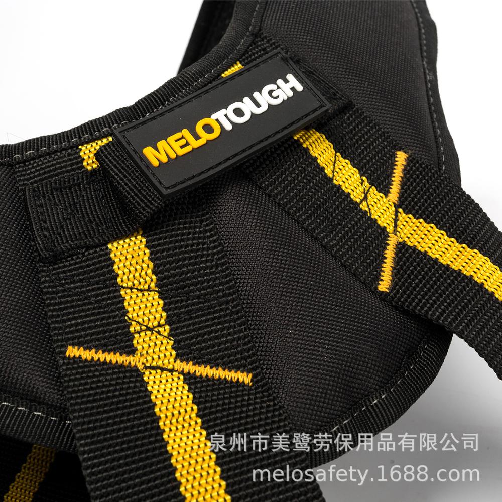 Suspenders Type Padded Heavy Duty Work Tool Belt Braces with 4 Support Loops for Reducing Waist Weight Tool Pouch