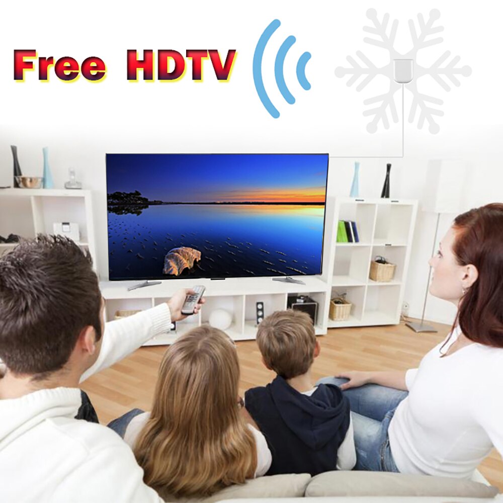 Beste Schnee Geformt drinnen TV Antenne BP-ATX12 Digital TV Antenne drinnen