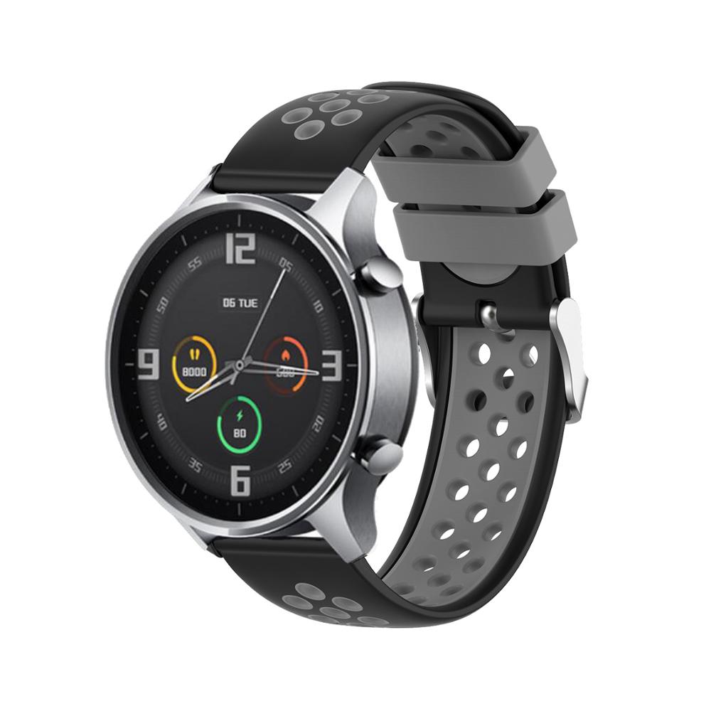 Correa de silicona para reloj Xiaomi Mi, repuesto de correa de silicona de 22mm para reloj inteligente Mi