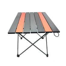 Folding Table, Portable Camping Table, Aluminum Collapsible Table top, Ultralight Compact