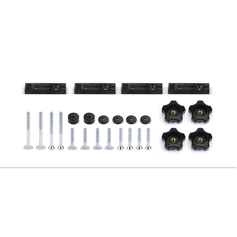 Multi-Purpose Feather Loc Board Set Double Featherboards Miter Gauge for Woodworking Engraving Machine Slot DIY Tools