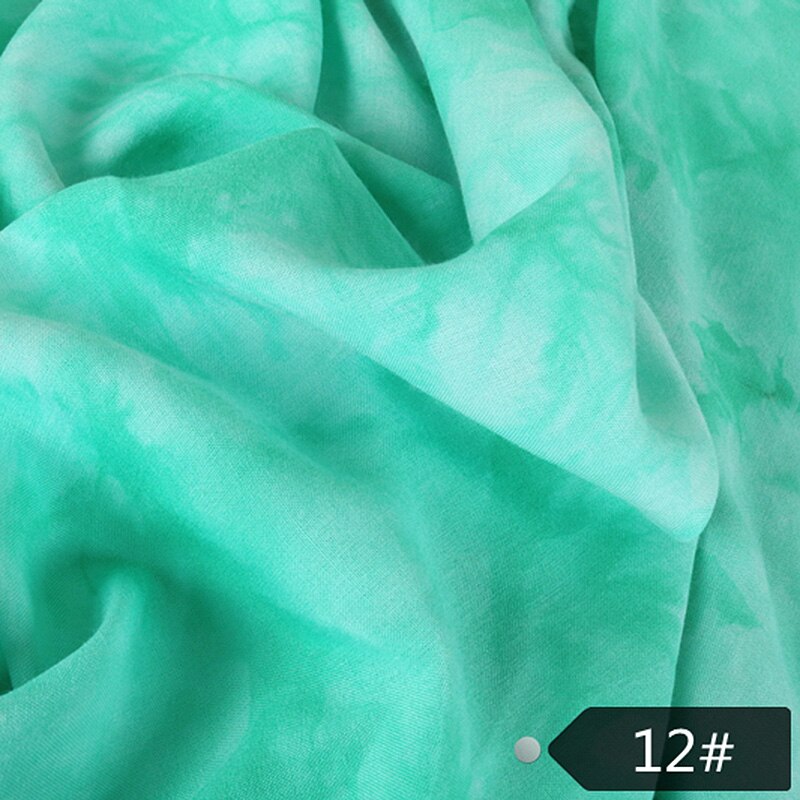 50x140cm cravate-teinture impression glace soie coton tissu Anti-rides tissu respirant couture tissu bricolage à la main Patchwork accessoires: 12