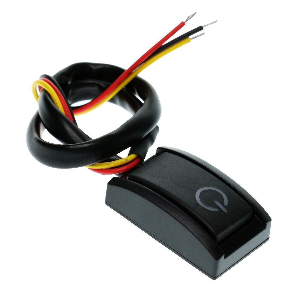 Car Vehicle Auto Push Button Switch On/Off 200mA 2.4W