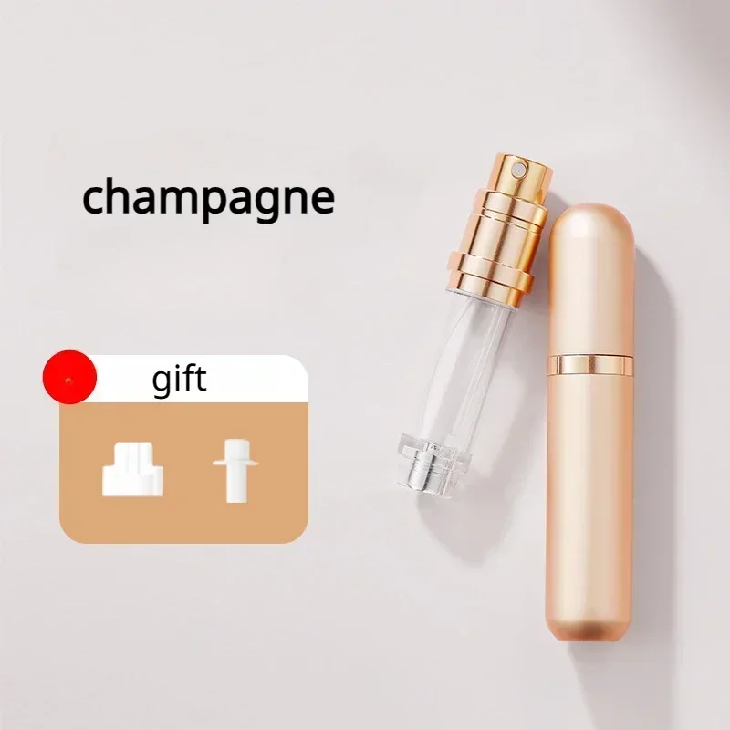 5 ml hervulbare mini-parfumfles, draagbare cosmetische fles, spuitfles, verstuiver, spuitcontainer, hervulbare reisflessen: Bordeaux