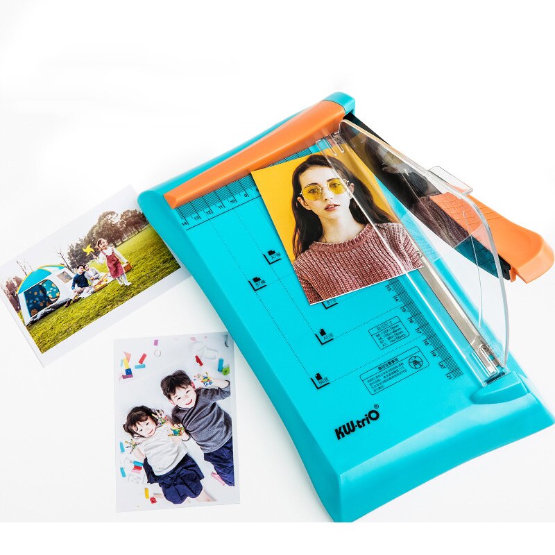 Paper Cutter Cutting Photo Safety Baffle Cutter Small Paper Cutter Portable Portable Manual Cutting Light And Easy To Carry