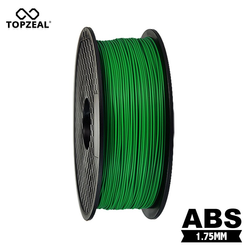 Topzeal Abs Groen 1.75Mm Filament 3D Materialen Afdrukken Top Abs Gloeidraad 1Kg Voor 3D Printer