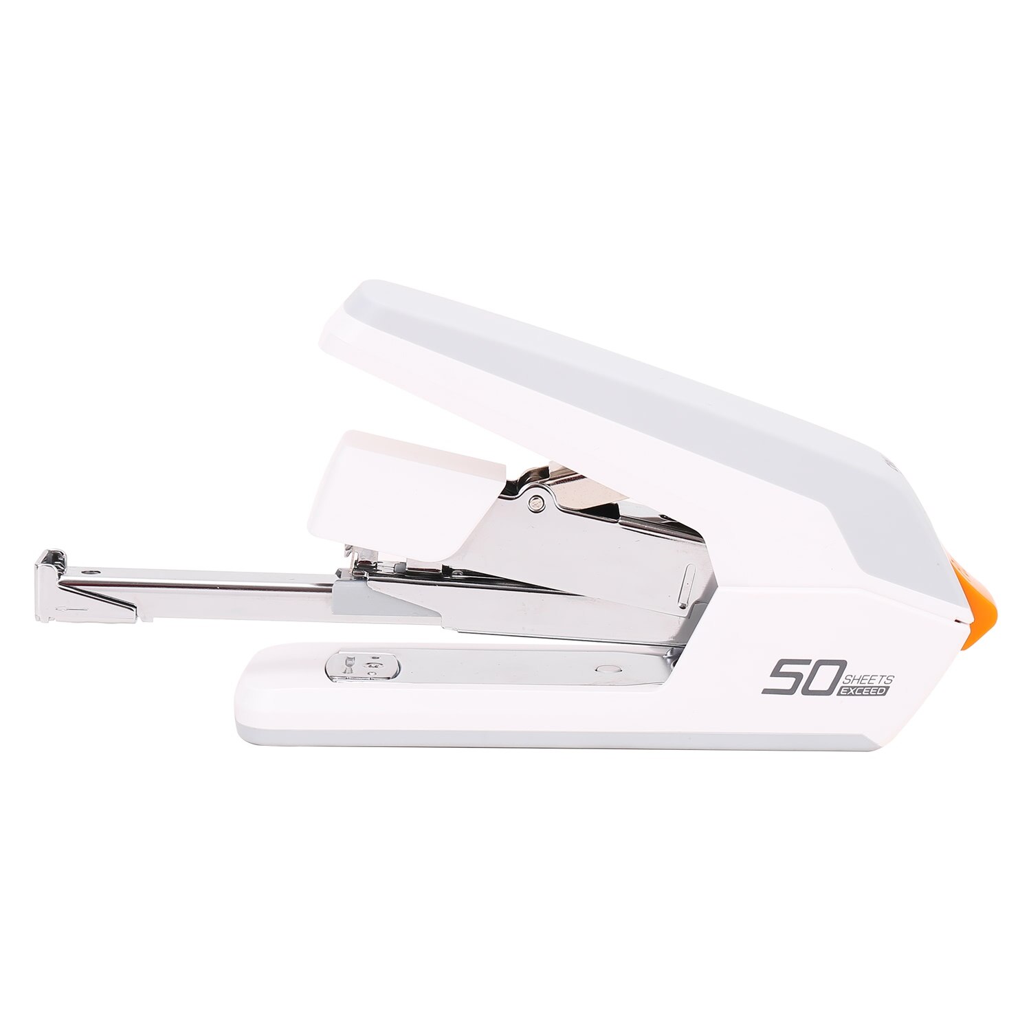 DELI Heavy Duty Stapler Effortless Paper Stapling Machine 50 Sheet School Office Supply Stationery Staples Power Saving Stapler