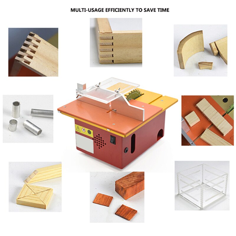 Rund Tisch Sah Tafel Kreissäge Tisch Pedal DIY Holzbearbeitung Maschinen matt mit Skala