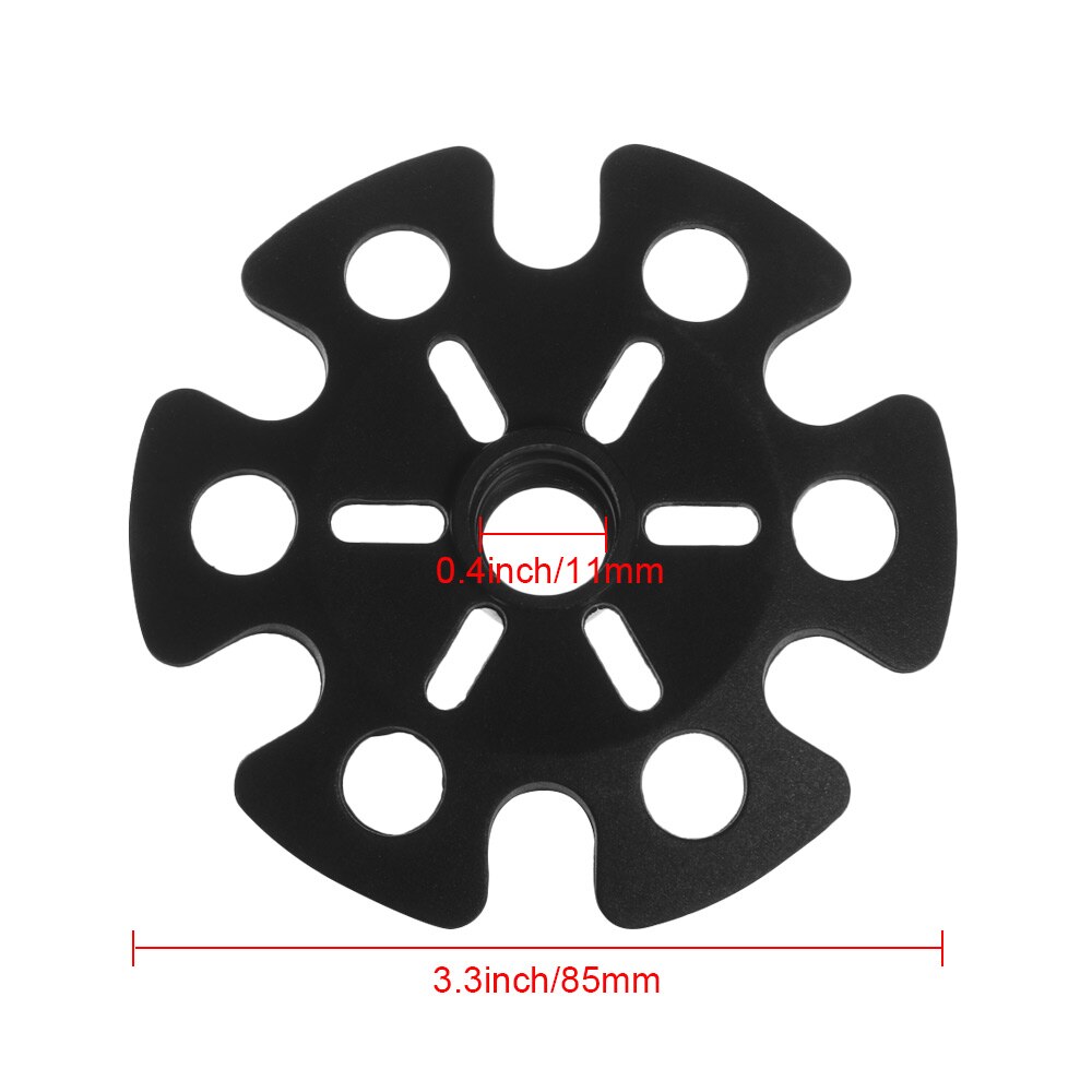 4Pcs Gummi Trekking Pole Ersatz Tipps Walking Stick Kopf Einstellbare Teleskop Wandern Bergstock Protektoren Zubehör: B Snowflake Baskets