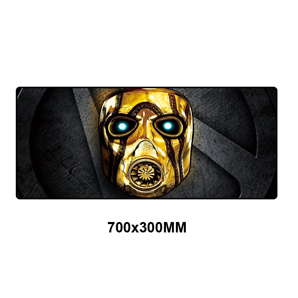 Borderlands Mouse Pad Grote Gaming Mousepad Computer Spelen Pad Game Desktop Pc Muismat Groot Bureau Mat Kantoor Xl Gaming padmouse: WZZD-011