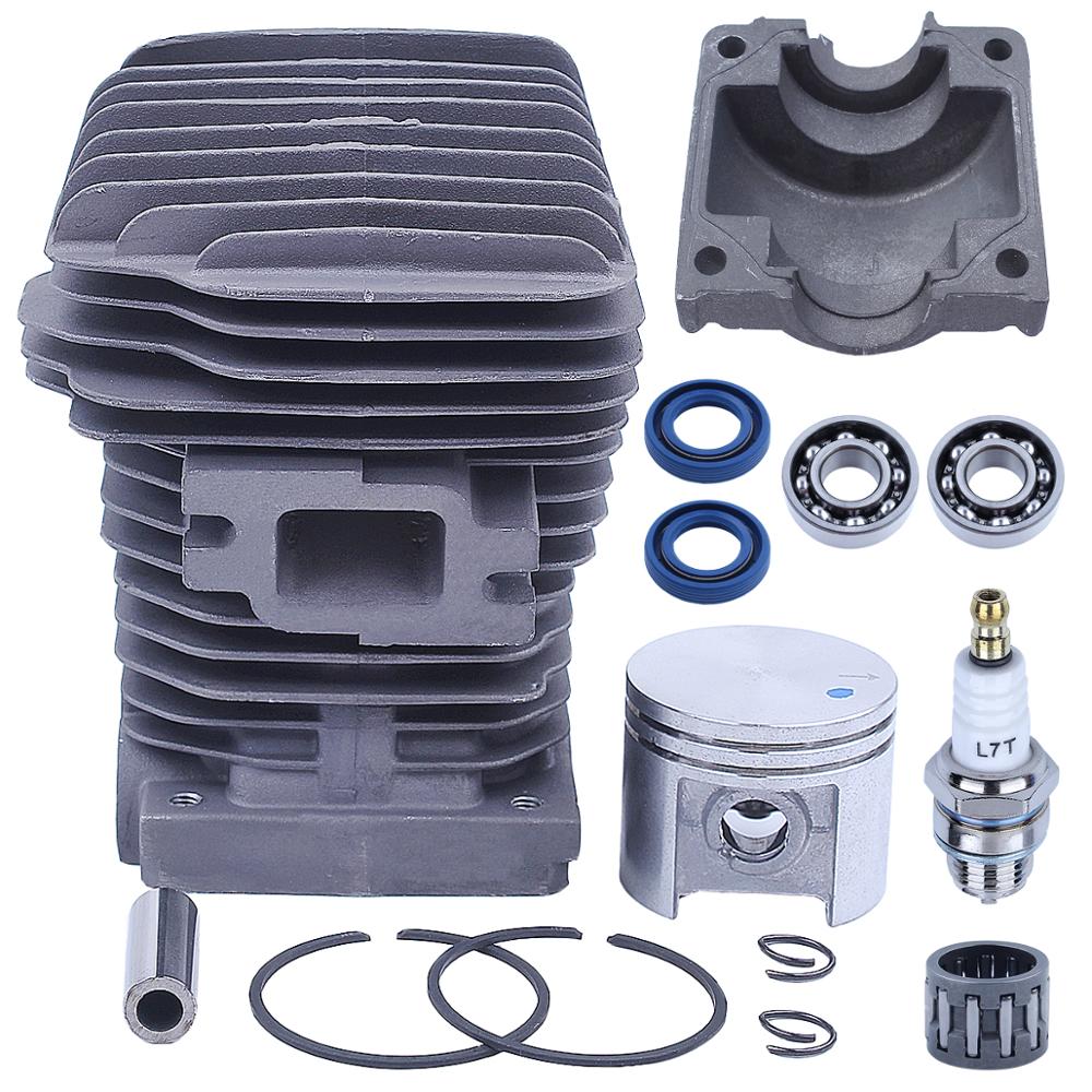 Kit de pistón de cilindro de 40mm para motosierra Stihl MS210, 021, MS 210, 1123, 020, 1216 w, sello de aceite de rodamiento de manivela, rodamiento de agujas de sartén de motor