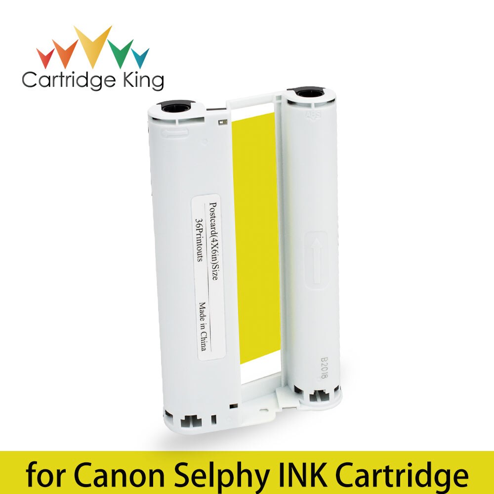 10 Stuks Kleur Inkt Compatibel Voor Canon Selphy Compact Foto Printer CP1200 CP1300 CP910 CP900 Kp 108IN KP-36IN Cartridge: 1PCS