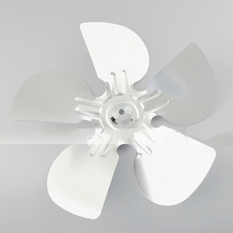Diameter 300Mm * 53Mm Vijf-Blad Bus Hittebestendig Aluminium Oven Motor Ventilator Axiale Ventilator blade 1Pc