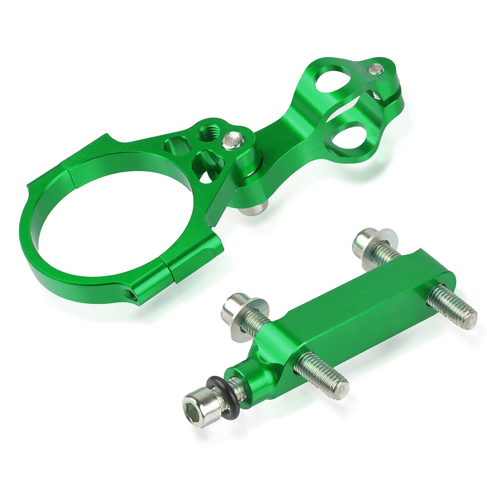 Pour Kawasaki Versys 650 Versys650 moto direction stabiliser amortisseur Support Support Kit de montage: Green