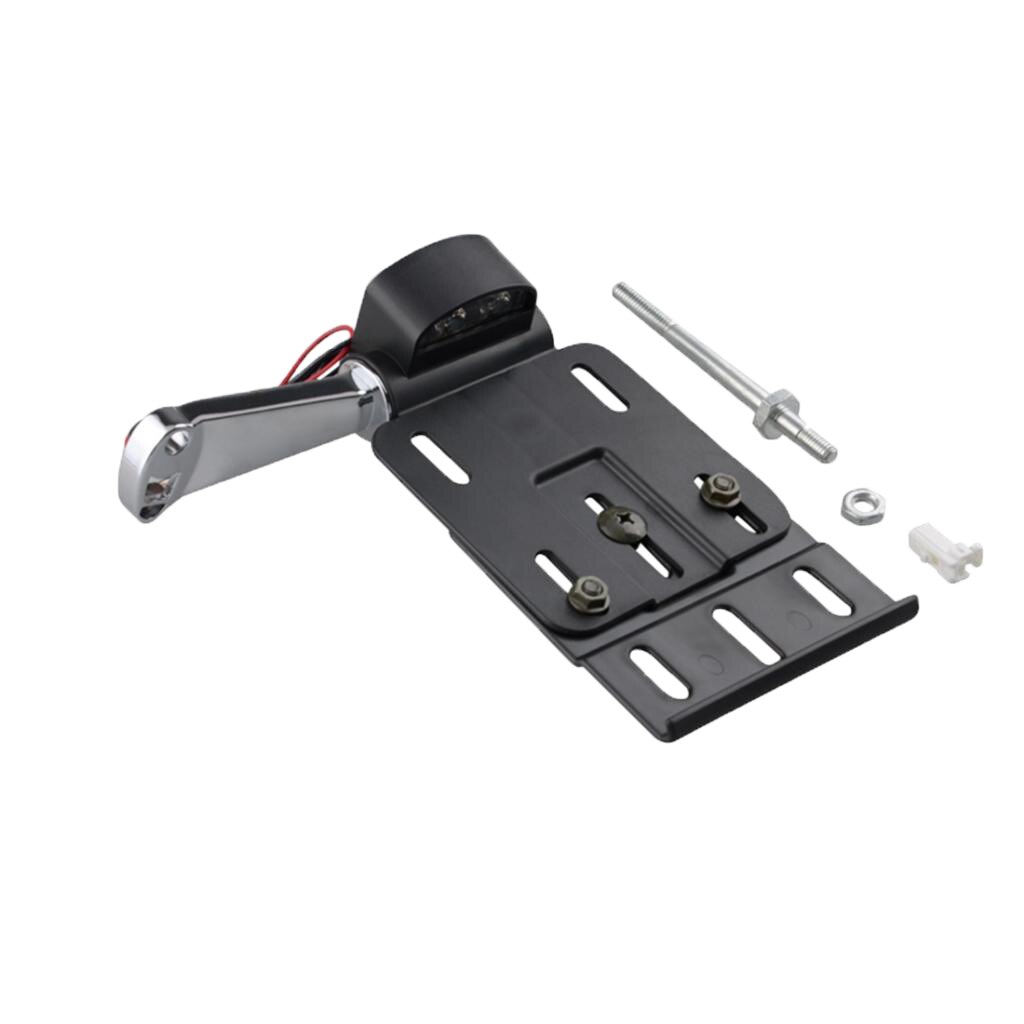 Side Mount Motorfiets Achterlicht Kenteken Beugel Voor Harley Sportster Xl 883 1200 48 (2 Kleuren)