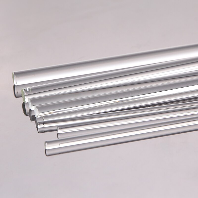 (10pieces/pack) Beaker stirring rod Drainage Grinding rod Borosilicate Glass High temperature resistance Laboratory Equipment