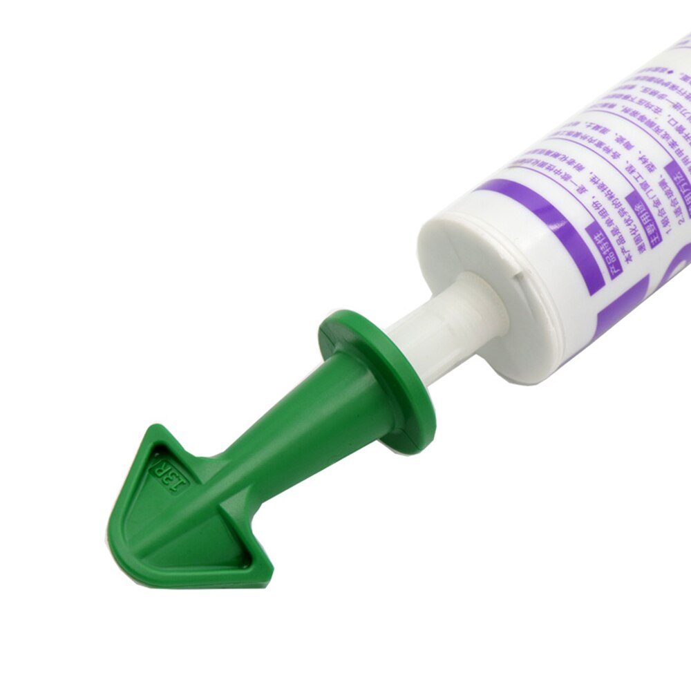 Buse de calfeutrage en Silicone 3 pièces/ensemble, ensemble de pointes de flèches, racloir, scellant d&#39;angle réutilisable, outils de calfeutrage vert