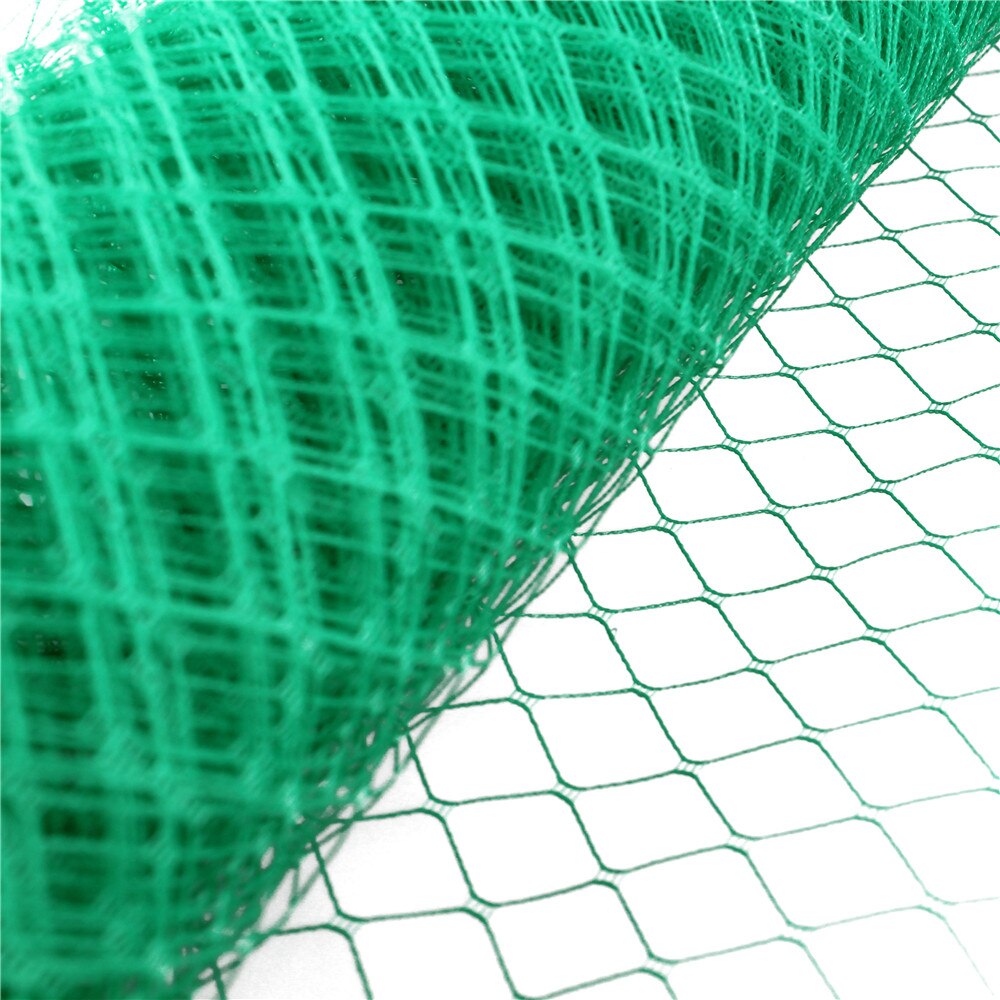 25cm*1m bryllup millinery net russisk sløring fuglebur slør gør-det-selv hat trimning hårtilbehør tyl kjole stof: Grøn