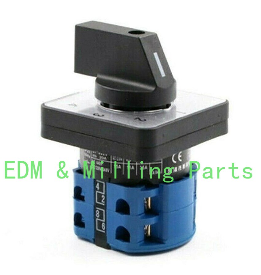20A Milling Machine 4 Files Transform Switch CNC LW26-20 The For Bridgeport Mill Part