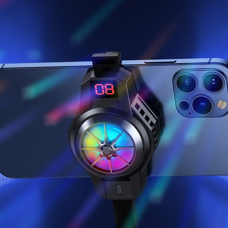 Benks uniwersalny telefon komórkowy chłodnica chłodnicy LED silne chłodzenie dla iPhone Samsung Huawei Xiaomi OPPO LG VIVO ONEPLUS Smartphone