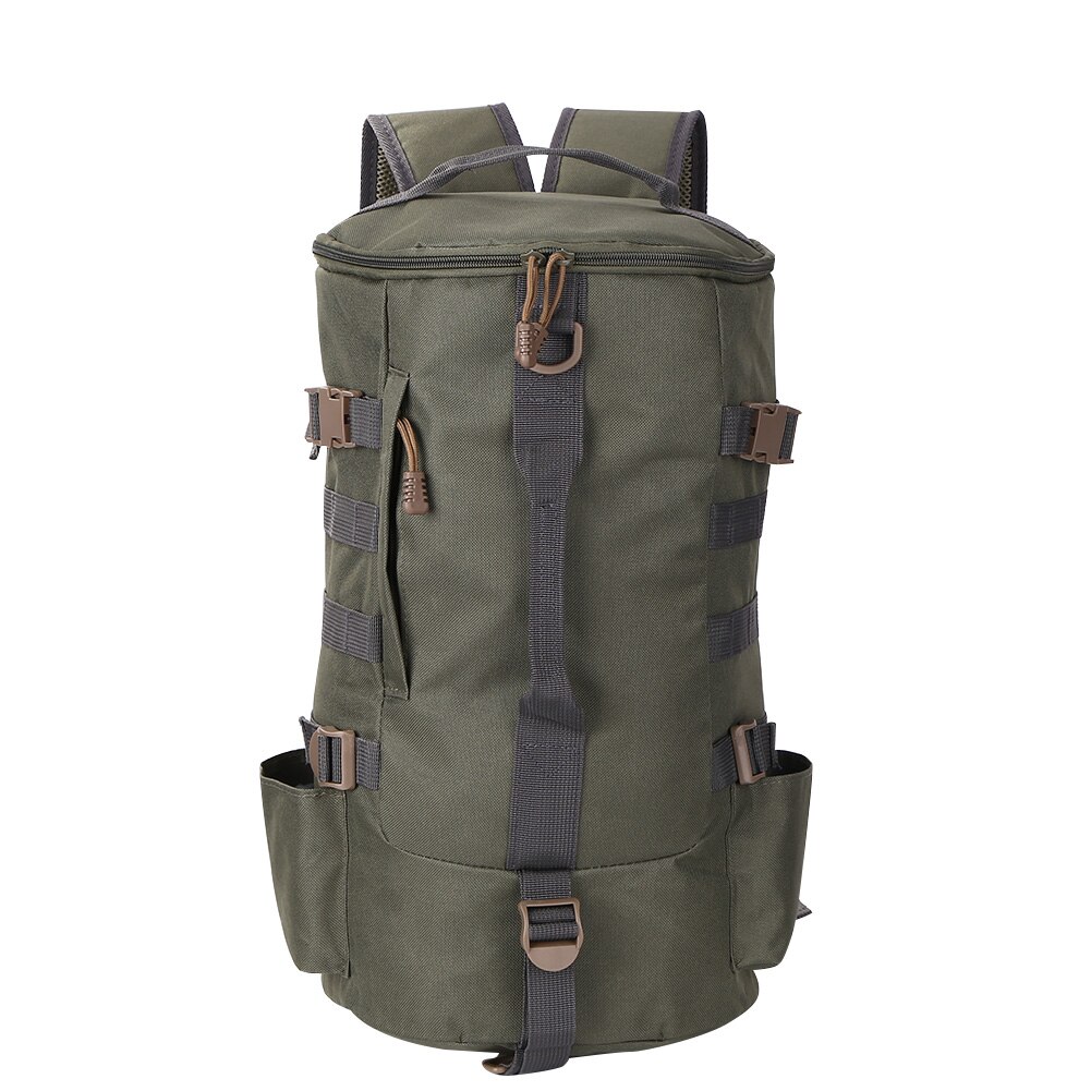 Draagbare Visgerei Rugzak Vistuig Opslag Draagtassen Grote Capaciteit Vissen Voor Outdoor Vissen Draagbare Accessoires: green