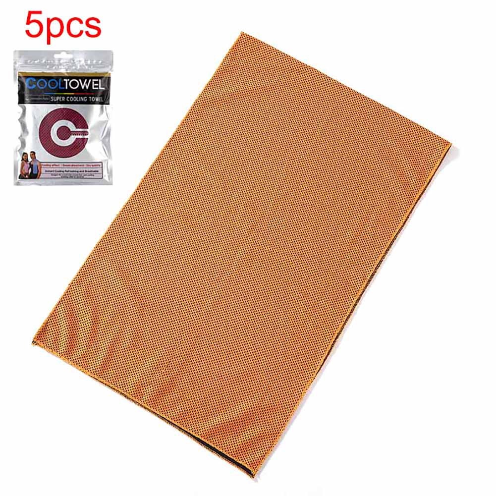 5Pcs Sneldrogende Mannen Vrouwen Sport Grote Handdoek Gym Yoga Running Strandlaken Voetbal Basketbal Vegen Zweet Handdoek 30X90CM: Y
