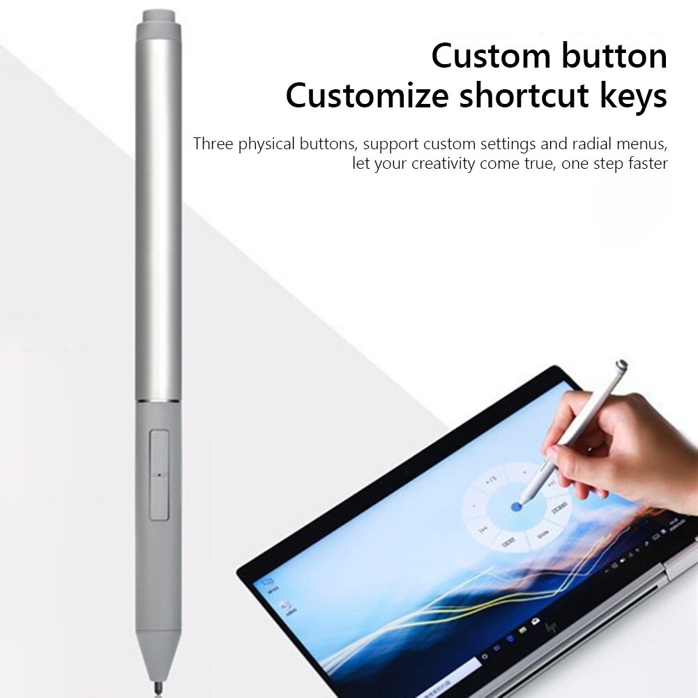 Stylus Pen Bluetooth-compatible for HP EliteBook X360 1020 1030 1040 G2 G3 G4 G5/HP Elite X2 1012 1013/Zbook Studio G5 +clip x1