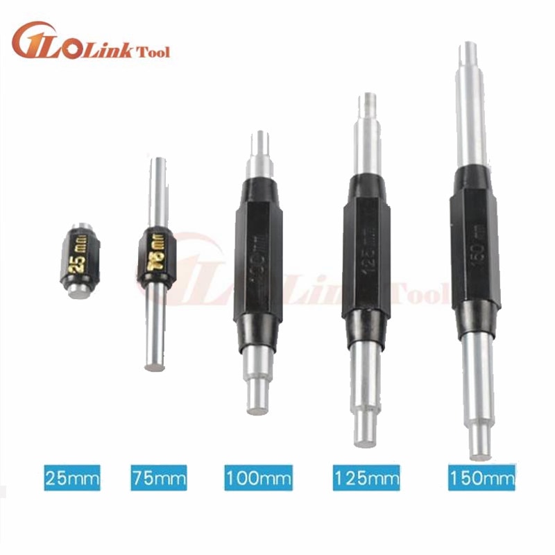 25mm 50mm 75mm 100mm 125mm 200mm Caliper Micrometer Inner Diameter Outer Diameter Calibration Block Rod Bar Gauge Bar Ring Gauge
