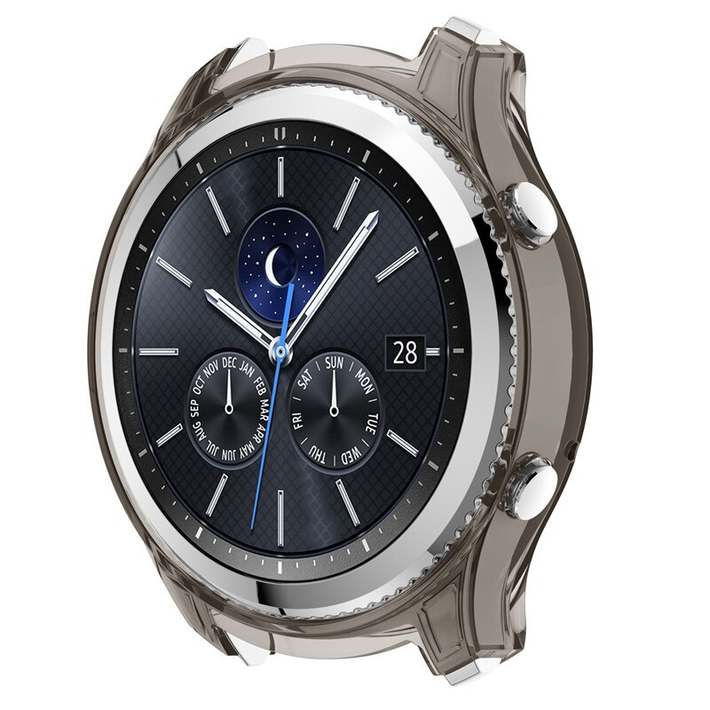 Funda de silicona TPU blanda para reloj, funda protectora clásica para Samsung Gear S3, funda protectora