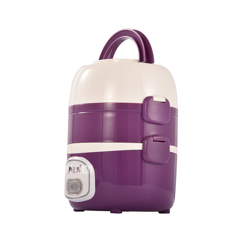 Fiambrera eléctrica de tres capas, fiambrera electrónica de acero inoxidable con calefacción, YSC-905, 220V, 250W, 2L, novedad