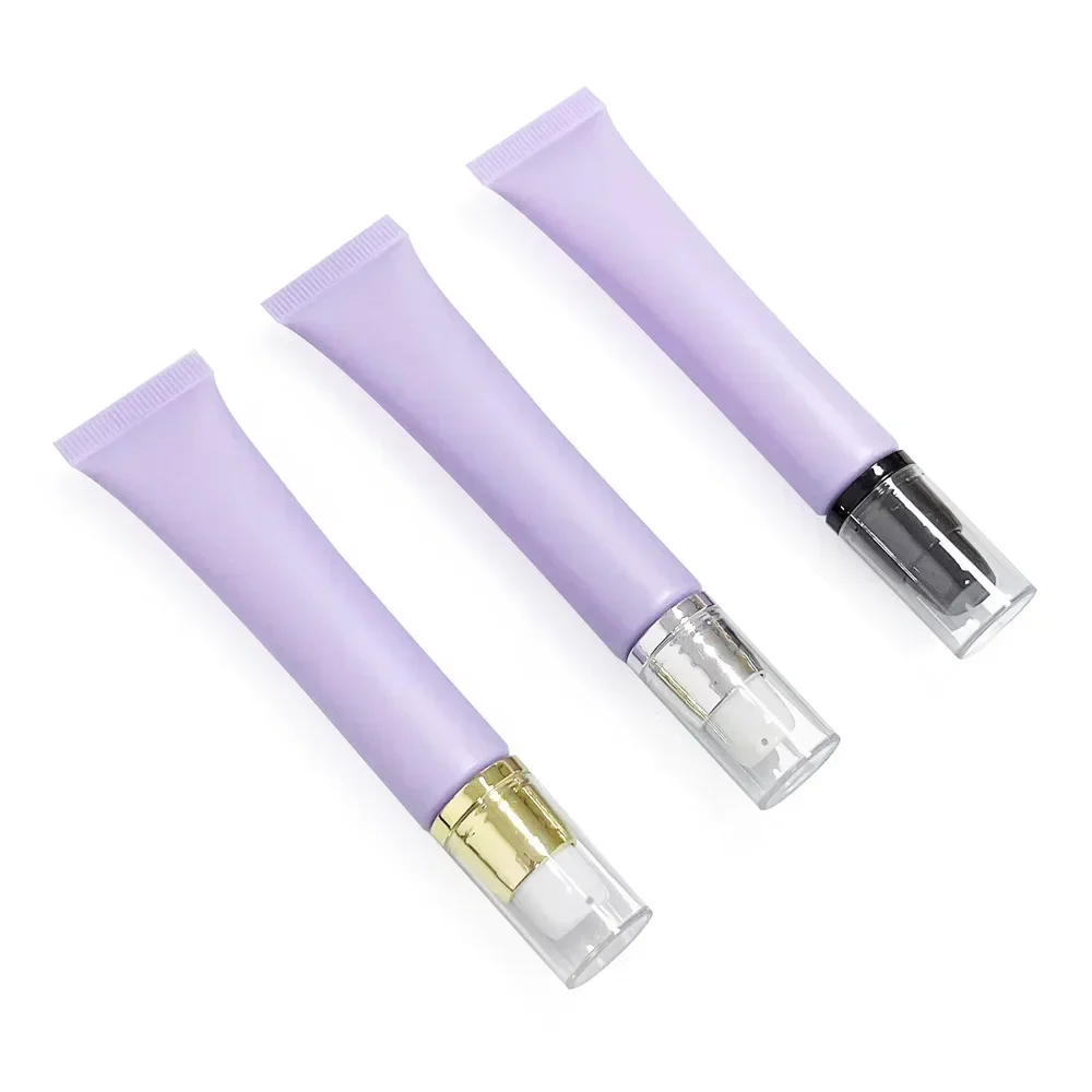 Tubos blandos cosméticos mate Jayaстика manguera crema para ojos aceite esencial crema para acné crema para pecas botellas recargables elementos esenciales de viaje