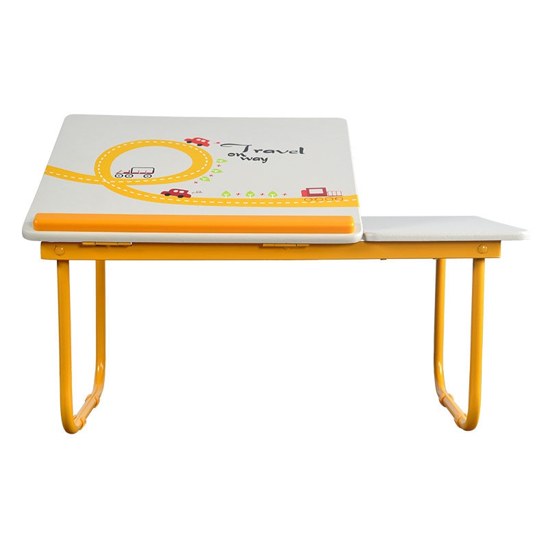 Mode Eenvoudige Kleurrijke Opvouwbare Laptop Tafel Studenten Studeren Klein Bureau Spelen Leren Bureau Bed Tafel