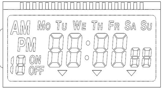 2PCS/LOT DIY Microcomputer programmable control delay real clock timer switch control module 1.5V