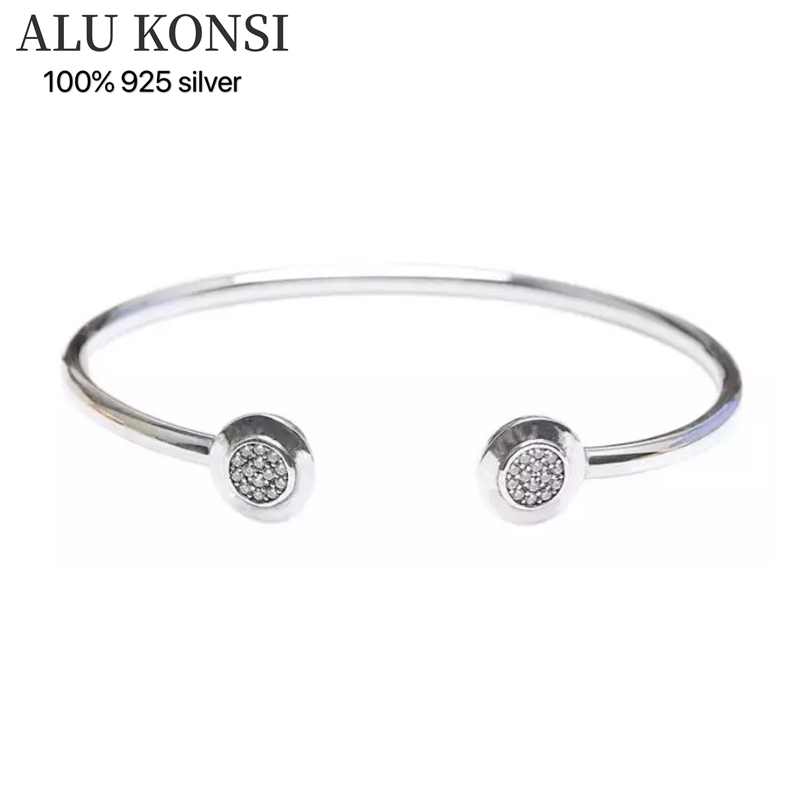 2021 vendita calda reale 100% argento Sterling 925 pan bracciali serpente catena braccialetto di fascino misura Charms originali per le donne gioielli fai da te: silver bracelet 1 / 18 centimetri