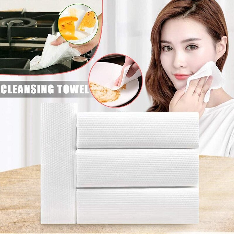 3 Packs of Absorbent Paper Towels Kitchen Oil-Free Paper Towels Commercial Toilet Paper Toilet Paper Towels Household Paper Towe