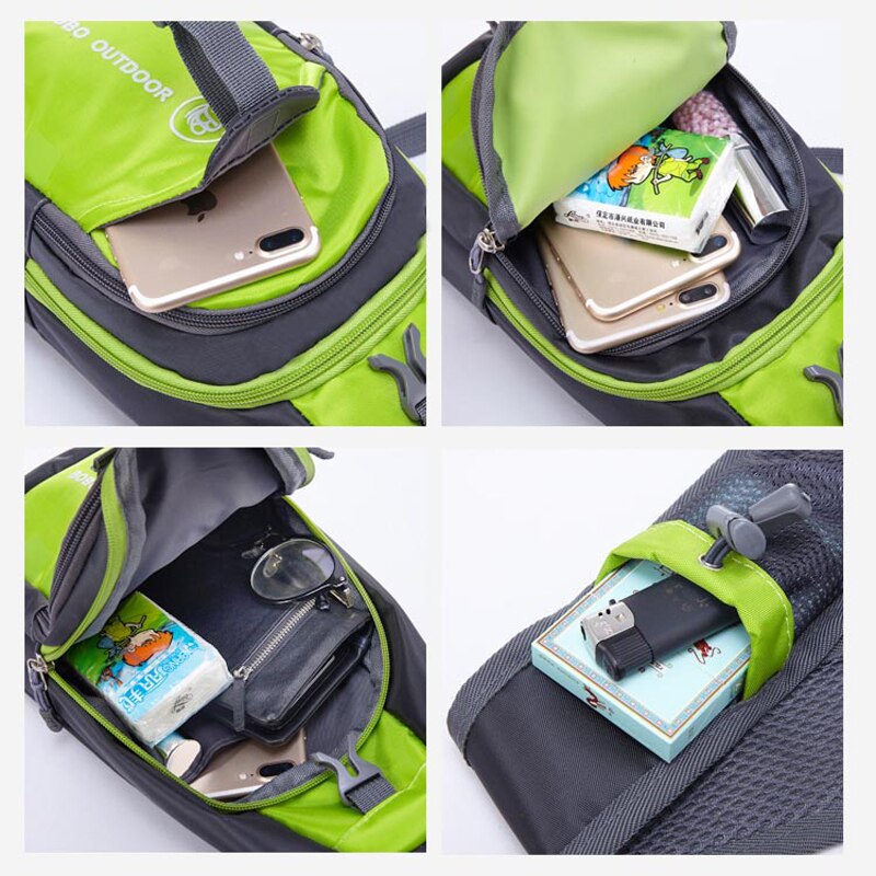 Outdoor Running Messenger Bag Sport Cycling Single Shoulder Pack Man Small Hiking Crossbody Bag Waterproof Bicycle Chest Bags
