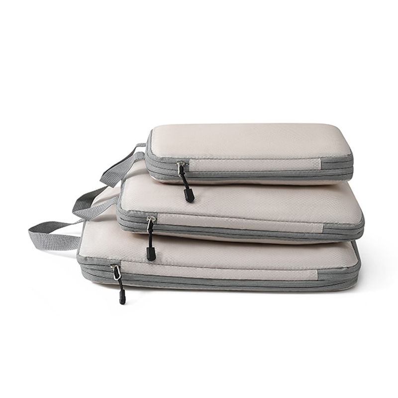 Gecomprimeerde verpakkingsblokjes Set 3-delige reiskleding organisator tas waterdichte samendrukbare koffer kleding organisator verpakkingstas