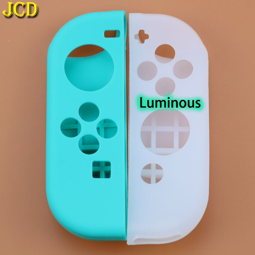 JCD-funda protectora de silicona suave para Switch NS Joy Con, carcasa de repuesto para mando de NS, 1 Uds.: DR