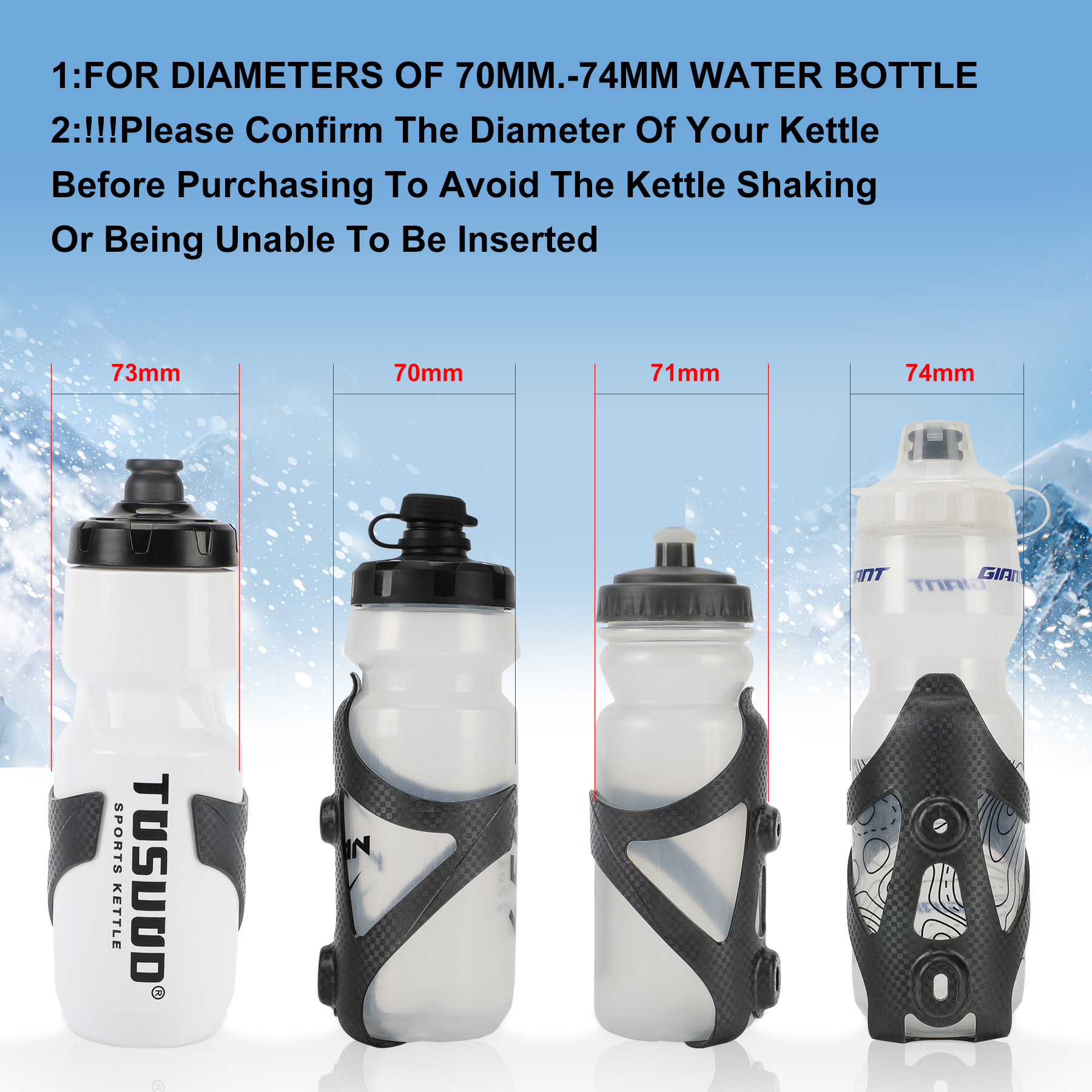 HUALONG Bike Water Bottle Holder Nylon Add Carbon Fiber Water Bottle Cage Road Bikes Mountain Bicycle Water Bottl Drink Cup Hold