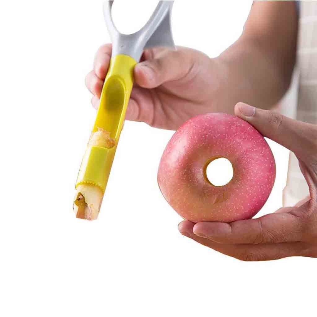 Accesorios de cocina 5 en 1, rebanador de aguacate, herramienta de fruta, machacador de verduras de plástico, multifunción, portátil, 1 unidad,