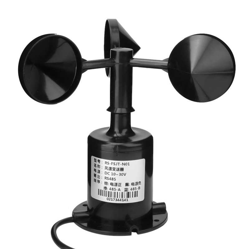 Wind Speed Meter High Accuracy Wind Direction Sensor Transmitter 485 Anemometer 10~30V DC