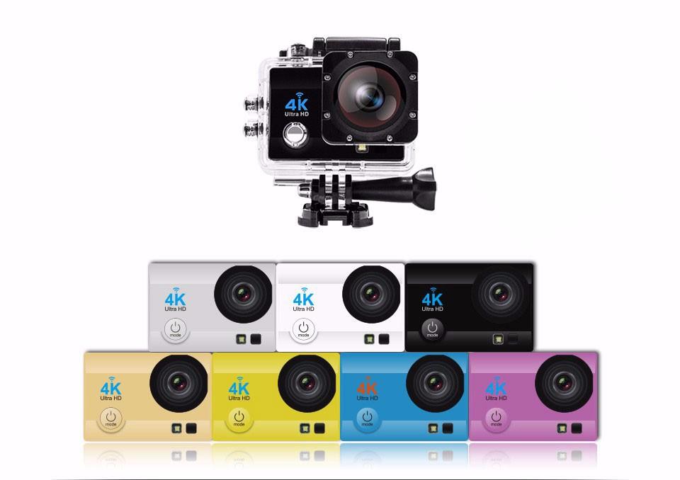 100% Original Goodpa Sport Action Camera go style pro 4 Ultra HD 4K wifi 60FPS DVR 16MP 2.0"LCD waterproof 30M Action Camera
