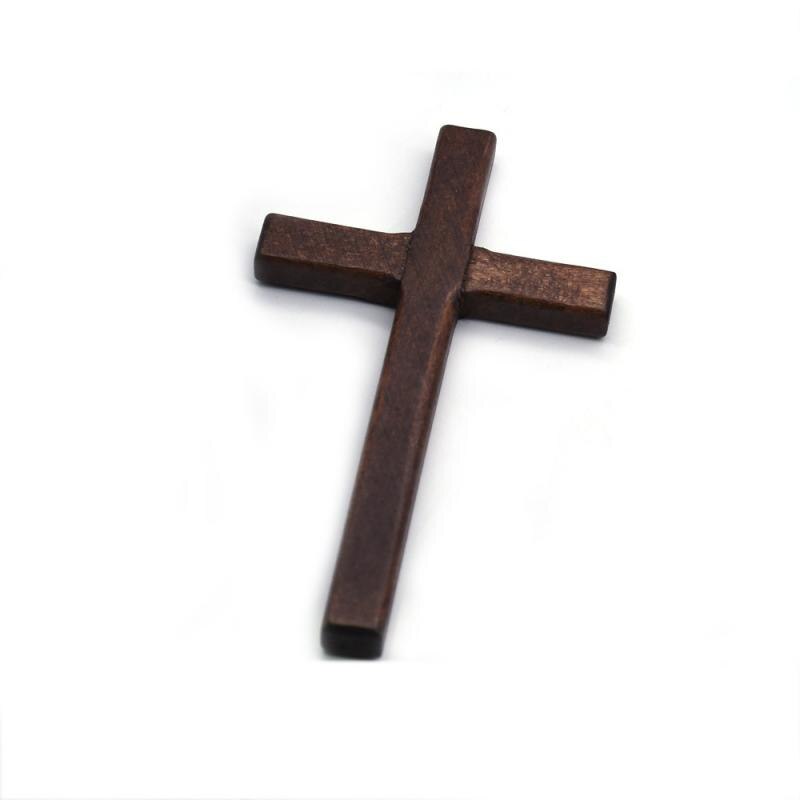 5Pcs Muur Kruisen Hout 12*7Cm Handgemaakte Christian Decor Icoon Religieuze Gebed Hand Holding Thuis decoratie: B