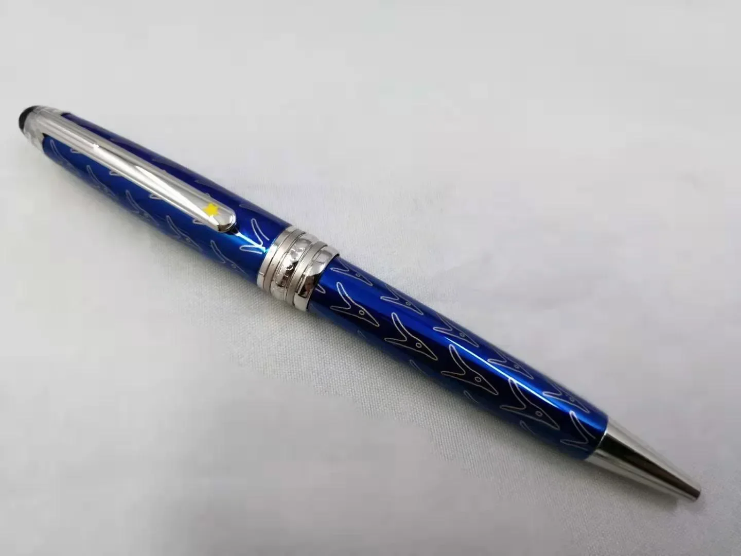 Bolígrafo pequeño Prince de lujo, suministros de oficina de Metal, fuente de Gel para escribir: Lavanda / efectivo