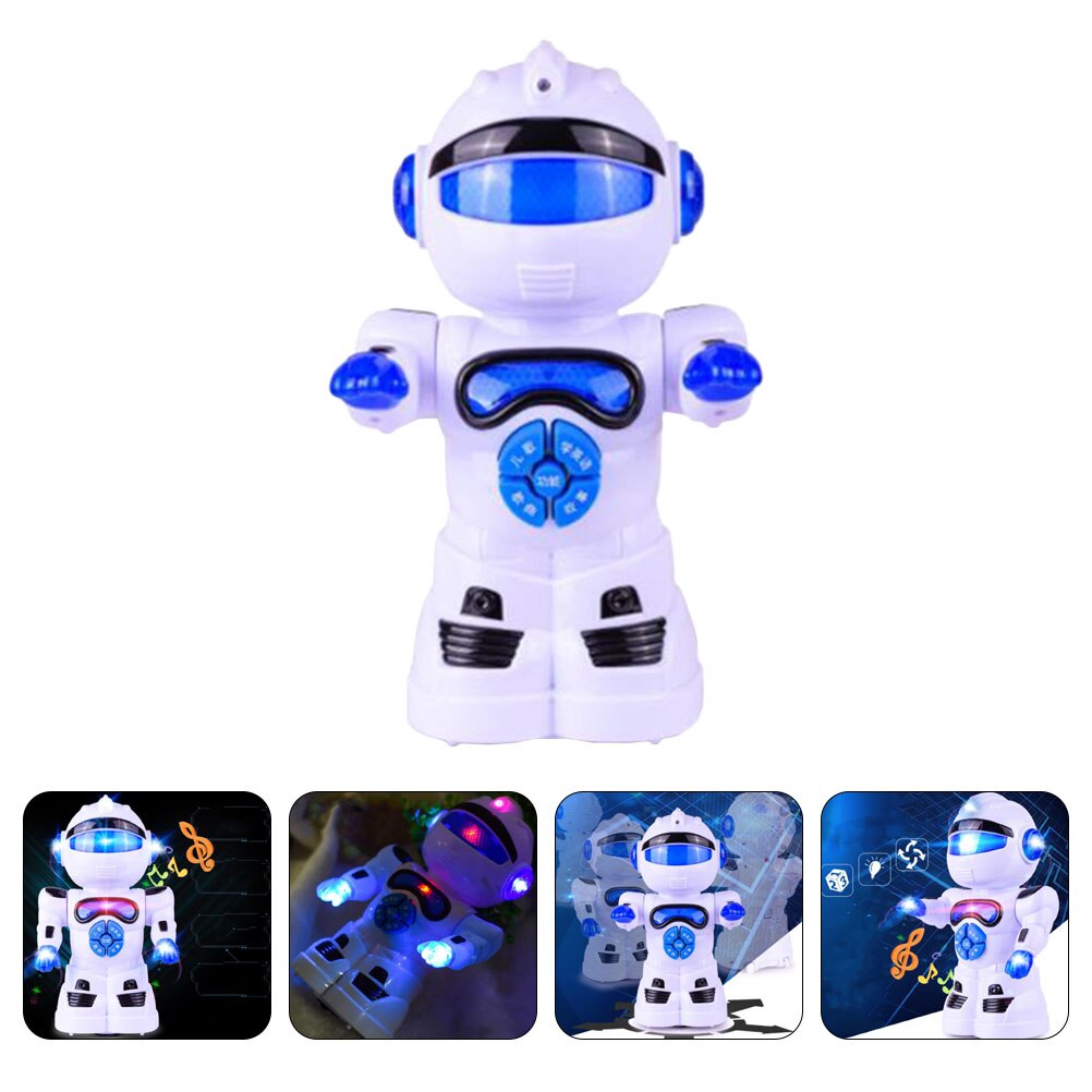 gehen Roboter Musical und bunt blinkt Beleuchtung Kinder komisch Spielzeug