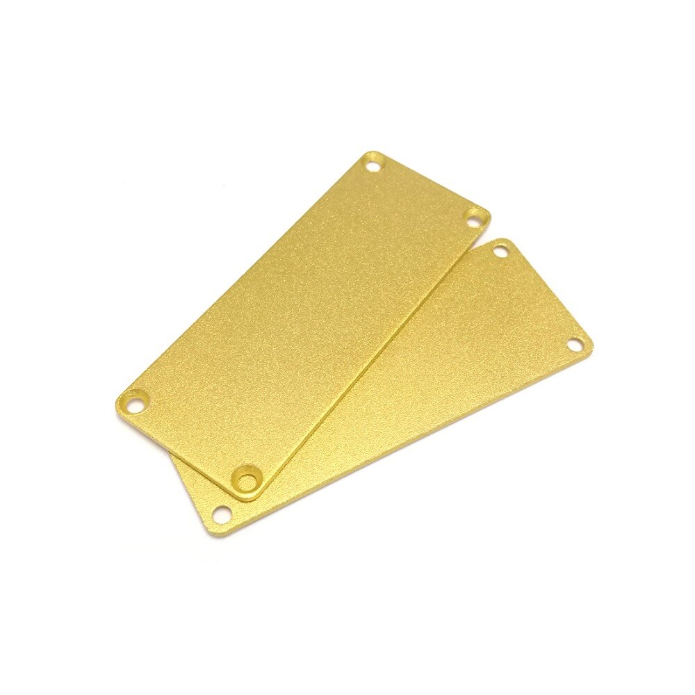 Carcasa de instrumento de aleación de aluminio, caja de conexiones eléctrica, bricolaje, 74x29x110mm,