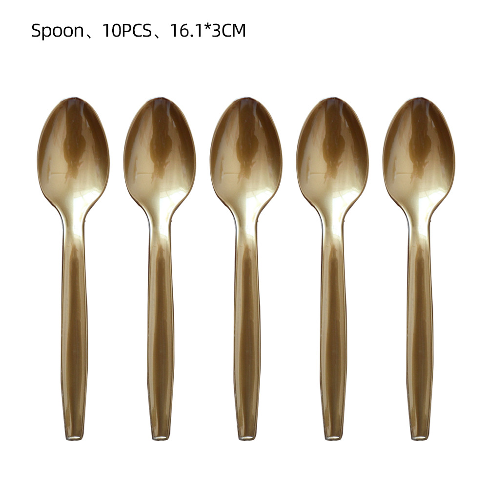 Black Gold Disposable Tableware For 18th Birthday Party Decor Supplies Plates Tablecloth Birthday Banner 40inch Number Balloon: Dark Khaki