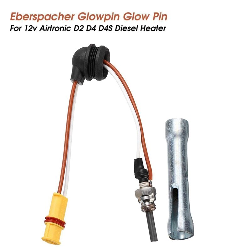 12v-24v dieselvärmare med skiftnyckel för eberspacher glödstift glödstift 1000-8000 kva för airtronic  d2 d4 d4s